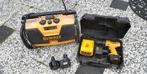 DeWalt Radio & Accuboormachine Set, Doe-het-zelf en Verbouw, Ophalen, Gebruikt, Variabele snelheid, Boor- en Schroefmachine