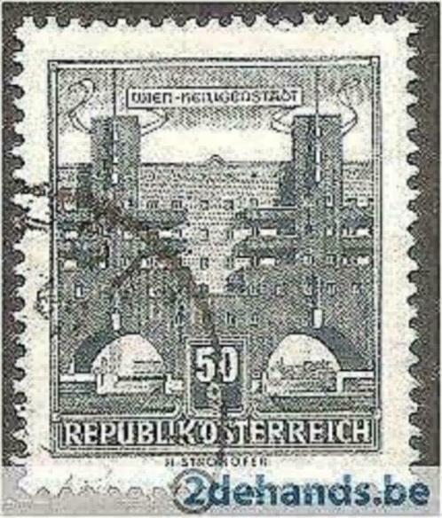 Oostenrijk 1957-1965 - Yvert 869AB - Monumenten en gebo (ST), Postzegels en Munten, Postzegels | Europa | Oostenrijk, Gestempeld