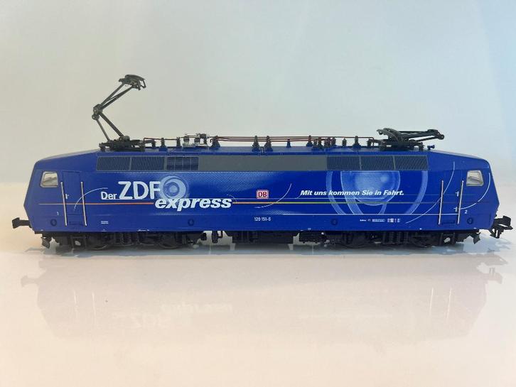 Marklin DB E120 DER ZDF EXPRESS digitaal hoog vermogen, Hobby en Vrije tijd, Modeltreinen | H0, Zo goed als nieuw, Locomotief