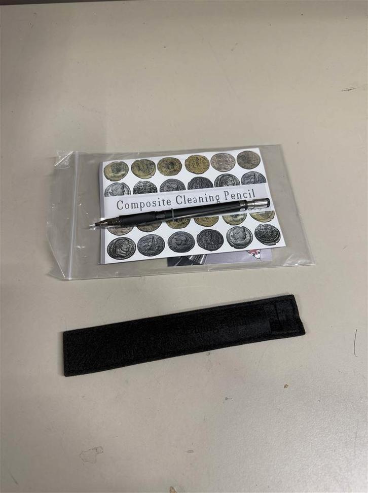 muntenreinigingspotlood Composite cleaning pencil, Postzegels en Munten, Munten | Nederland, Overige waardes, Vóór koninkrijk