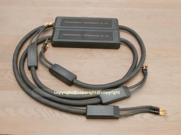 Transparent Reference XL SS 2.5 meter spades, Audio, Tv en Foto, Audiokabels en Televisiekabels, Gebruikt, Overige kabels, 2 tot 5 meter
