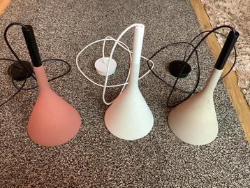 3 x Foscarini Aplomb design hanglampen beschikbaar voor biedingen