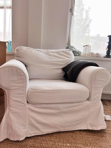 IKEA Ektorp Fauteuil - Witte Hoes beschikbaar voor biedingen