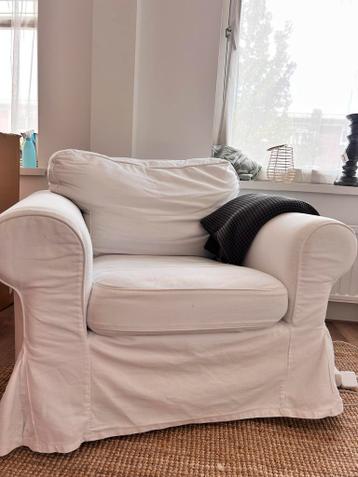 IKEA Ektorp Fauteuil - Witte Hoes - afbeelding 1