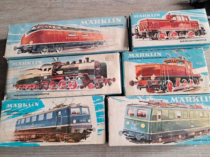 MARKLIN LOCOMOTIEVEN, Hobby en Vrije tijd, Modeltreinen | H0, Zo goed als nieuw, Locomotief, Wisselstroom, Märklin, Ophalen of Verzenden