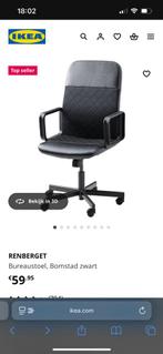 Bureastoel/ chair, Verzenden, Zo goed als nieuw, Zwart