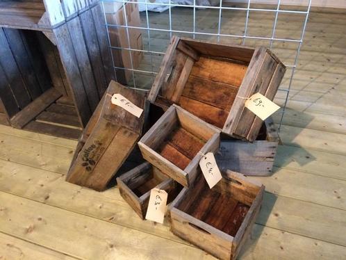 6-delige coffee kisten set , koffie kisten , veilingkisten, Huis en Inrichting, Woonaccessoires | Kisten, Nieuw, Ophalen of Verzenden