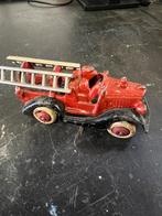 Hubley Brandweerauto 90 jaar oud compleet, Antiek en Kunst, Ophalen of Verzenden