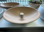 Waskom Roze Cast Marble 60x34 + Afvoerplug in Kleur Prince, Ophalen, Steen, Info@dealplein.nl, Dealplein