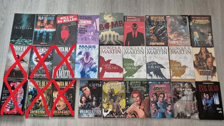 Verschillende graphic novels vanaf 3 euro, Boeken, Stripboeken, Zo goed als nieuw, Meerdere stripboeken, Ophalen of Verzenden