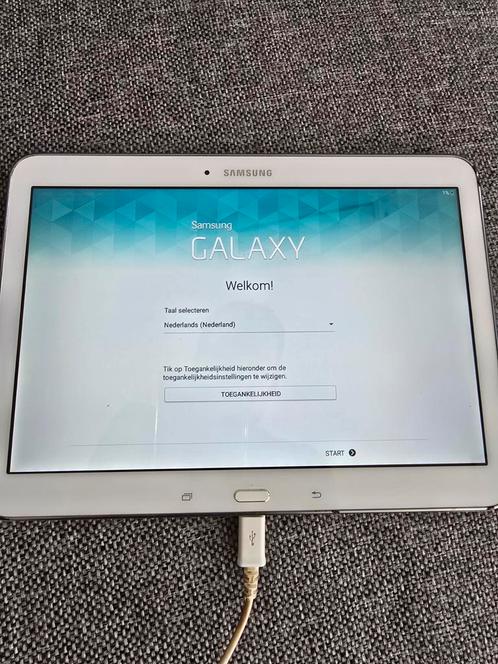 Samsung Galaxy TAB 4, Computers en Software, Android Tablets, Zo goed als nieuw, Wi-Fi, 10 inch, 16 GB, Gps, Uitbreidbaar geheugen