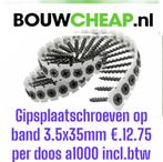 Dakschroeven met allemaal toebehoren, Doe-het-zelf en Verbouw, Verzenden, Nieuw, Zwart