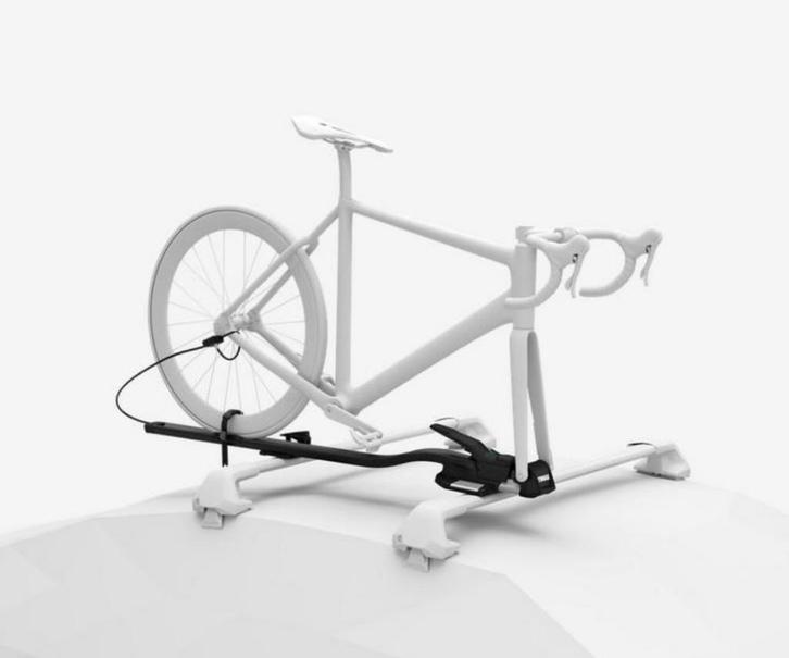 TE HUUR - Thule TopRide dakdrager voor 1 fiets, Auto diversen, Fietsendragers, Zo goed als nieuw, Dakdrager, 1 fiets, Ophalen