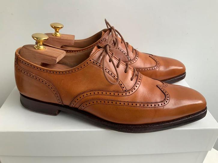 Crockett & Jones maat 42, Kleding | Heren, Schoenen, Zo goed als nieuw, Bruin, Ophalen of Verzenden