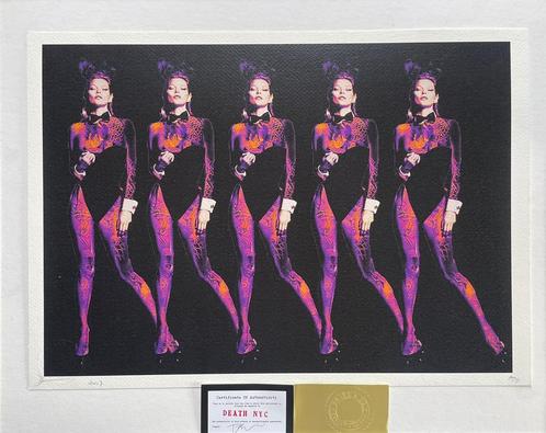 Death nyc zeefdruk a/p, Antiek en Kunst, Kunst | Litho's en Zeefdrukken, Ophalen of Verzenden