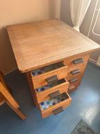 Houten ladekast met veel opbergruimte, Ophalen, Gebruikt, 50 tot 100 cm, Met lade(s)