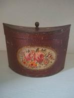 Vintage ovaal blik, Verzamelen, Blikken, Ophalen of Verzenden, Gebruikt, Overige