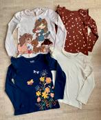 Set 4 mooie meisjes longsleeves C&A shirts lange mouw - 122, Kinderen en Baby's, Kinderkleding | Maat 122, C&A, Meisje, Ophalen of Verzenden