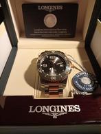 Longines Hydroconquest 43mm Rose Gold, Staal, Gebruikt, Staal, Polshorloge