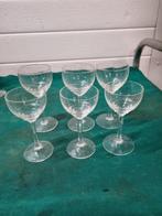 borrel en likeur glaasjes vintage kristal, Verzamelen, Ophalen of Verzenden