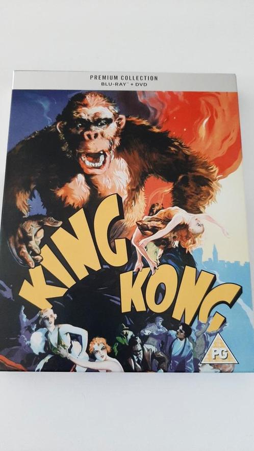 King Kong (1933) Blu-Ray + DVD Premium Collection, Cd's en Dvd's, Blu-ray, Zo goed als nieuw, Klassiekers, Verzenden