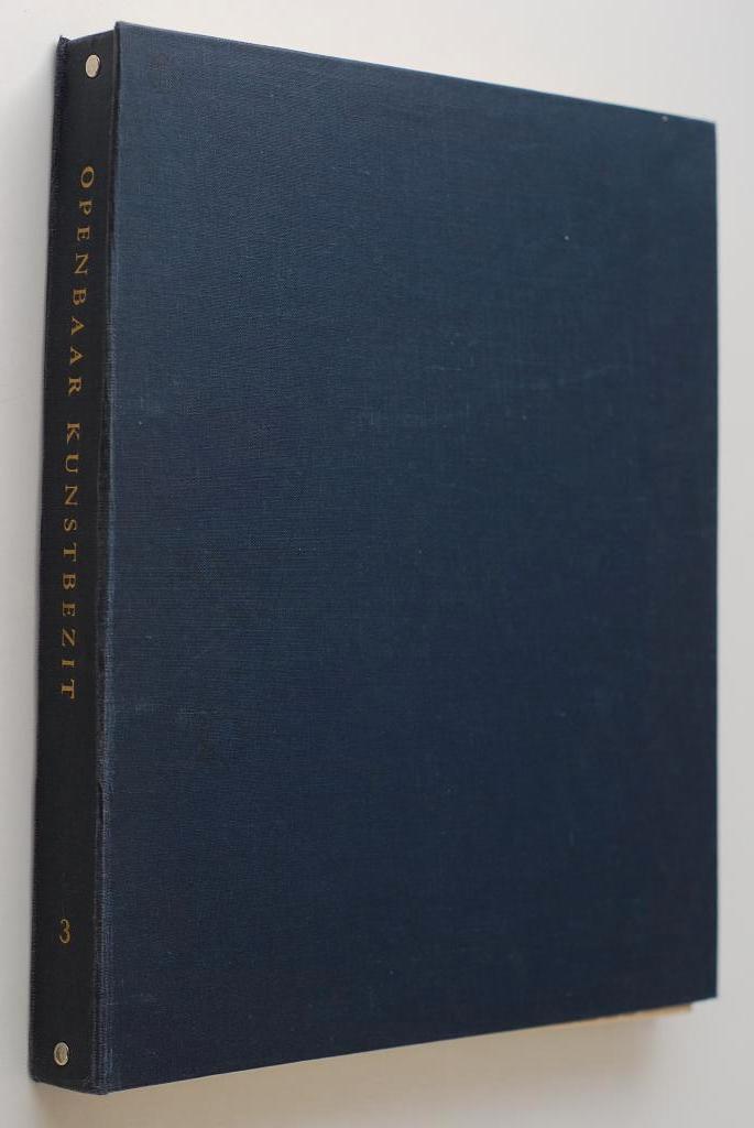 Openbaar kunstbezit 1958, Boeken, Kunst en Cultuur | Beeldend, Zo goed als nieuw, Schilder- en Tekenkunst, Verzenden