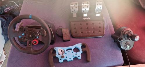logitech g29 + shifter + custum f1 stuur, Spelcomputers en Games, Spelcomputers | Overige, Gebruikt, Ophalen