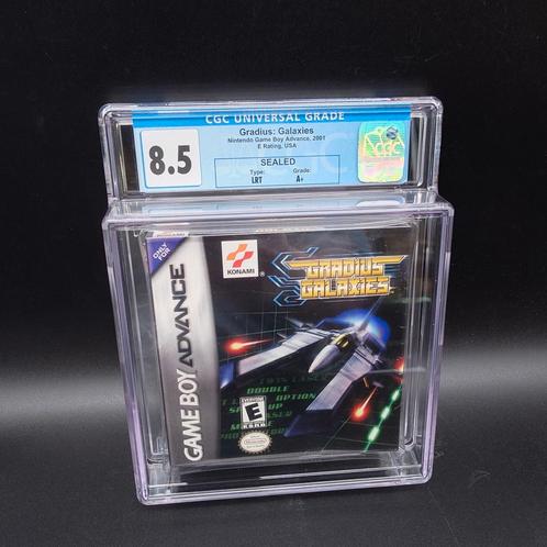 Gradius Galaxies Game Boy Advance US nieuw sealed CGC 8.5 A+, Spelcomputers en Games, Games | Nintendo Game Boy, Nieuw, 1 speler