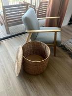 IKEA Tolkning zitpoef met opbergruimte, Ophalen, Minder dan 50 cm, Rond, Zo goed als nieuw