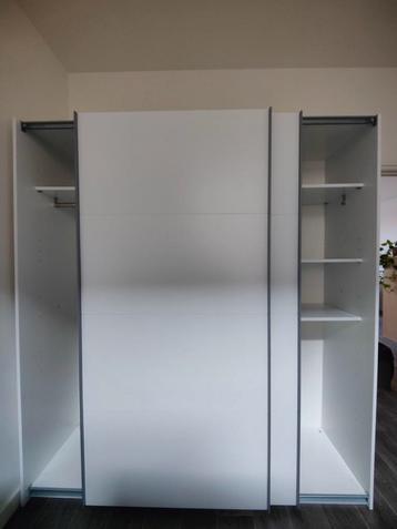 JYSK Tarp kledingkast schuifdeuren hoogglans wit