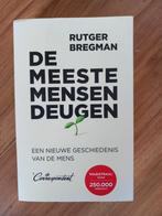 Rutger Bregman - De meeste mensen deugen, Ophalen of Verzenden, Rutger Bregman