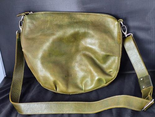 Zgan groene saccoo Amsterdam by bosboom leren schoudertas, Sieraden, Tassen en Uiterlijk, Tassen | Schoudertassen, Zo goed als nieuw