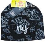 NY jongens muts zwart/wit 1 maat *NieuW*, Nieuw, Ophalen of Verzenden, Marco Collection, Jongen