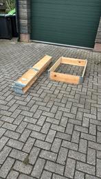 Moestuinbak/palletrand, Ophalen, Zo goed als nieuw, Plank, 50 mm of meer