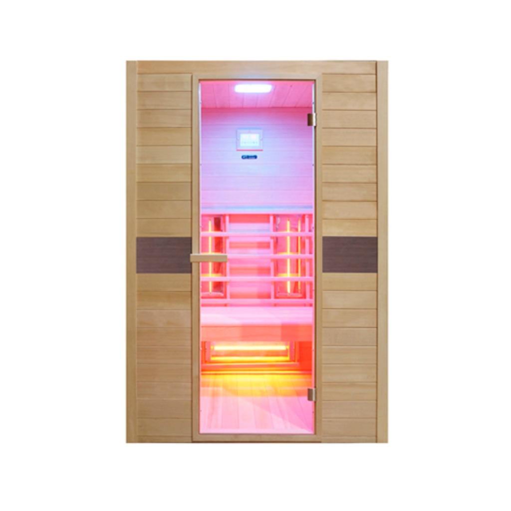 OP=OP! Interline Ruby Infraroodsauna vanaf €1095,-, Sport en Fitness, Sauna, Nieuw, Complete sauna, Infrarood, Ophalen of Verzenden