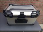 Aluminium Topkoffer 65L rugsteun, Motoren, Ophalen of Verzenden, Zo goed als nieuw