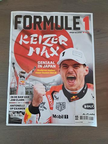 Formule 1 tijdschrift  beschikbaar voor biedingen