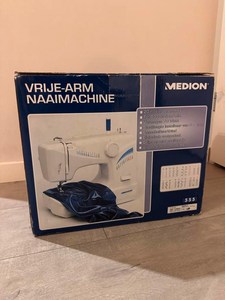 MEDION Vrije-arm naaimachine - Nieuw!, Hobby en Vrije tijd, Naaimachines en Toebehoren, Nieuw, Naaimachine, Overige merken, Ophalen