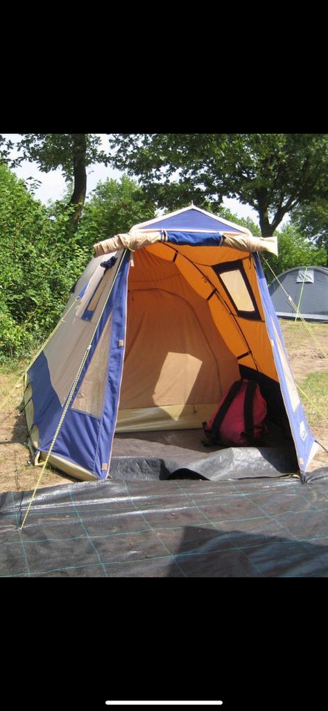Vrijbuiter arkansas 2 katoenen tent, Caravans en Kamperen, Tenten, tot en met 2, Gebruikt, Ophalen