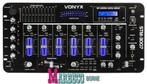 Mengpaneel 6-kanaals mixer SD/USB/MP3/LED/Bluetooth 19", Vonyx, Nieuw, Info@marbeco.nl, Overige instrumenten