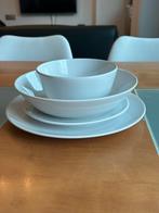 Servies 12 delig wit, Ophalen