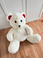 Grote witte teddybeer knuffel, Kinderen en Baby's, Speelgoed | Knuffels en Pluche, Ophalen, Gebruikt, Beer