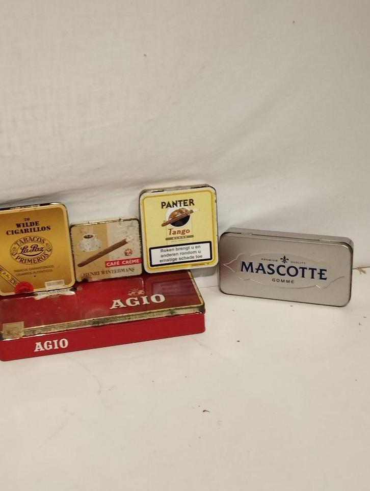 Sigaren doosjes, Verzamelen, Rookartikelen, Aanstekers en Luciferdoosjes, Tabaksdoos of Verpakking, Ophalen of Verzenden