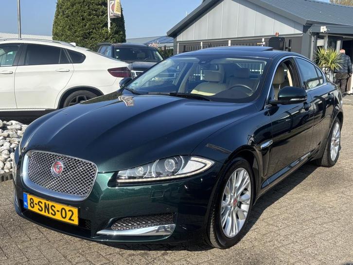 Jaguar XF 3.0 V6 Benzine 2013 Facelift Groen Schuifdak NL Au, Auto's, Jaguar, Bedrijf, XF, ABS, Airbags, Airconditioning, Centrale vergrendeling