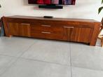 Mooie houten tv kast, Huis en Inrichting, Kasten | Televisiemeubels, Ophalen, Gebruikt, 200 cm of meer, Overige houtsoorten