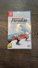Burnout paradise remastered voor de Nintendo switch, Vanaf 7 jaar, Ophalen of Verzenden, 1 speler, Zo goed als nieuw
