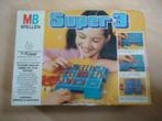 Super 3, MB spel, 3x boter kaas en eieren om 1x te winnen, Hobby en Vrije tijd, Gezelschapsspellen | Bordspellen, Een of twee spelers
