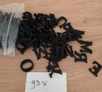 ZWART HOUTEN LETTERS, Verzenden, Nieuw