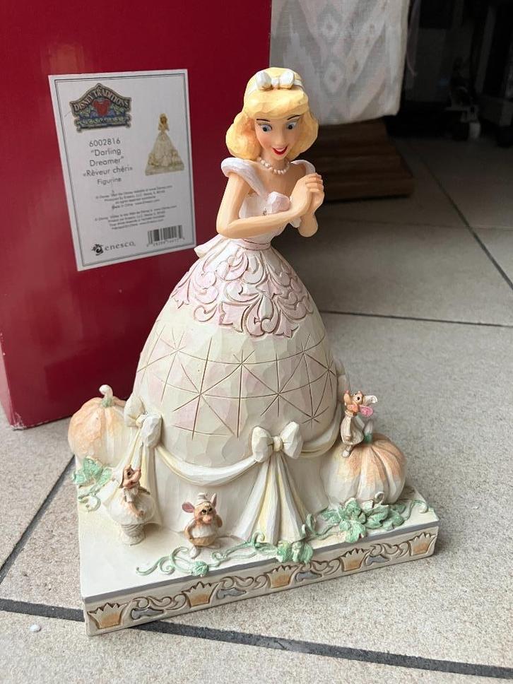 Cinderella / Assepoester White Woodland Disney Traditions, Verzamelen, Disney, Nieuw, Beeldje of Figuurtje, Assepoester of Belle