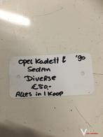 Opel kadett E 1990 sedan, Ophalen, Gebruikt, -, -